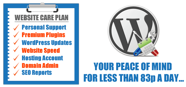 Ciaoweb Web Care Plan